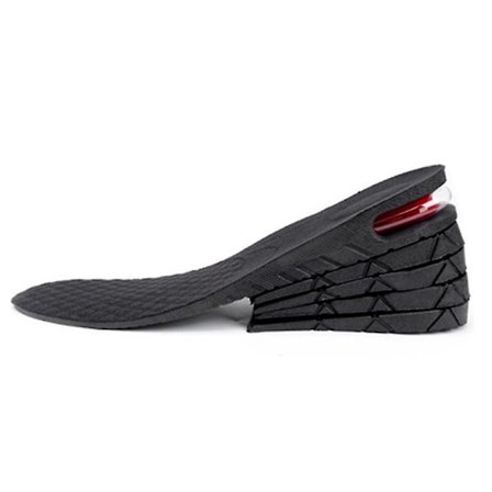 Højdeforøgende indlægssåler Luftpude Højere Sko Indlægssåler Til Mænd Kvinder -3/4.5/6/7/8.5cm