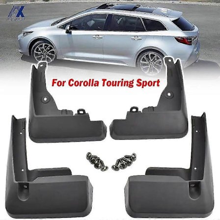 Valetut roiskeläpät Toyota Corolla E210 Touring Sports Estate 2019 2020 2021 2022 2023, roiskesuojat, etu- ja takalokasuojat