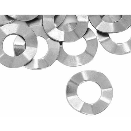 Vågbricka, rostfri fjäderbricka M10x5x0,3mm (20 st)