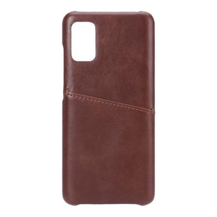 Onsala Samsung Galaxy A41 Skal Kortfack Brun