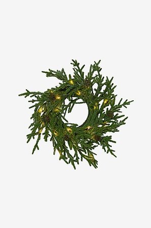 Jotex - Kranz Lummer 38cm - Kaufe Dekorative Weihnachtsbeleuchtung bei Jotex