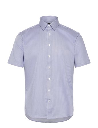 Lindbergh Shirt S/S - Blue - L