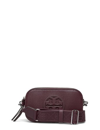 Tory Burch Miller Mini Crossbody Bag - Burgundy - ONE SIZE