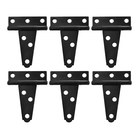 6 STK Kraftiga T-gångjärn, T-gångjärn, T-bandgångjärn, Skjulgångjärn, Grindgångjärn, Ladugårdsgångjärn, Staketgångjärn, Dörrgångjärn Smidesjärn 