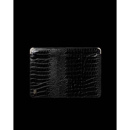 Slim Laptop Sleeve 16" Black Croco