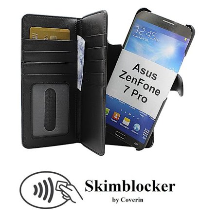 Skimblocker XL Magnet Fodral Asus ZenFone 7 Pro (ZS671KS)