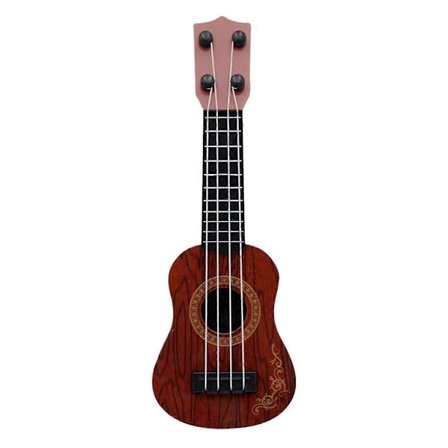 Kaffe Børn Klassisk Ukulele Guitar Legetøj Tidlig Uddannelse Lille Guitar Festartikler Justerbar