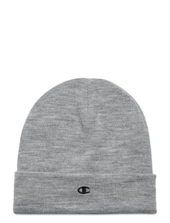 Beanie Cap Accessories Headwear Beanies Grå Champion