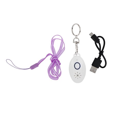 Bærbar ultralyd myggeskræmmer mus Insektsafvisende USB-opladningsplug til skadedyr