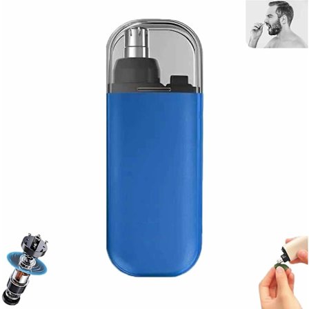 Trimmer för Näs- och Öronhår, Uppladdningsbar, Rostfritt Stål