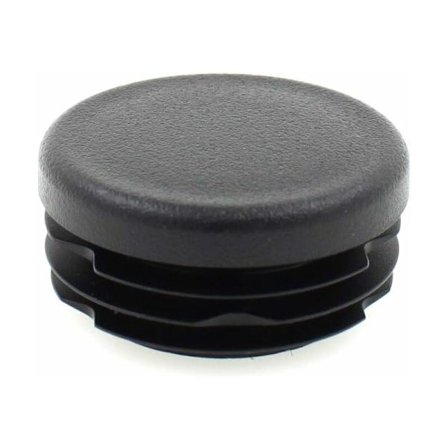 16 stk - Alle størrelser - Runde ribbede endehetter for rørformede ben til møbler