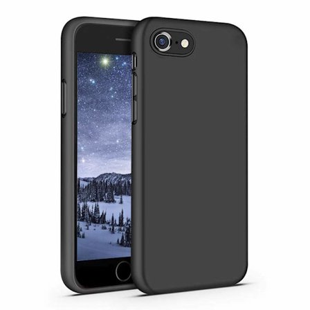 iPhone 7/8/SE erittäin iskunkestävä kuori - musta