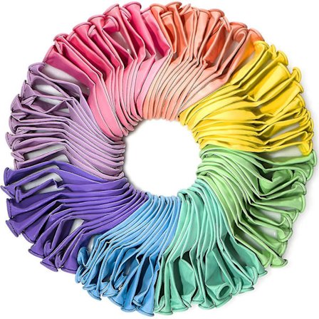 Pastellballonger Blandade Färger 30 cm 100-pack Partydekoration Latexballonger