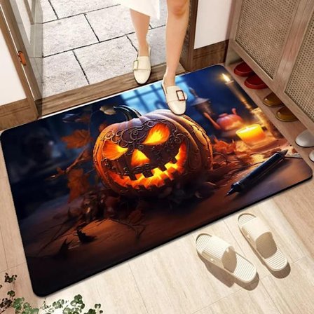 Halloween Baderomsmatte Sklisikker Stil 6 40x60cm Søt