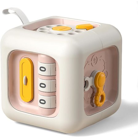 Opptatt kube leketøy, perfekt gave til barn, Montessori leketøy, bra for å lære finmotorikk, bursdagsgave