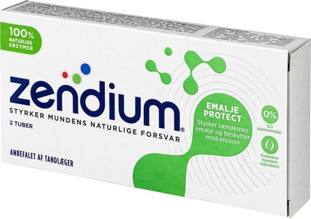 Zendium Emalje Protect Tandpasta 2 x 50 ml, Medicin & Pleje, Mund & Tandpleje, Tandpasta
