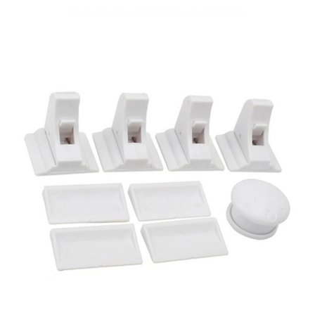 Magnetisk børnelås børn beskyttelse baby sikkerhed lås skuffe lås skab dør lås