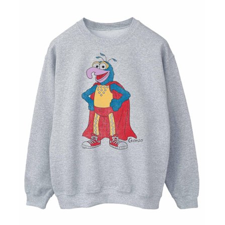The Muppets Mens Classic Gonzo Heather Sweatshirt L Heather Gre