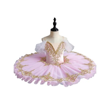 Pige Ballet Leotard med Stift Tutu Camisole Skørt