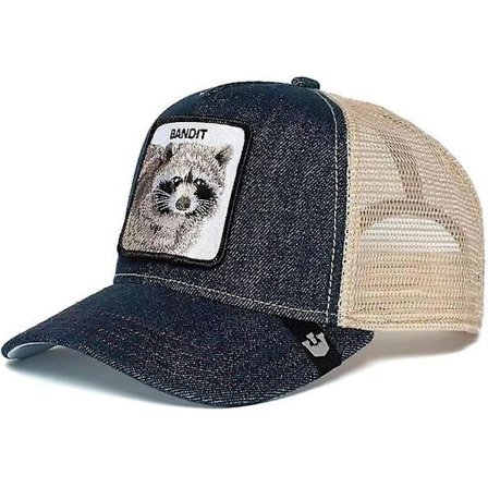 Goorin Bros. Herrkeps Raccoon-tvättad Blå