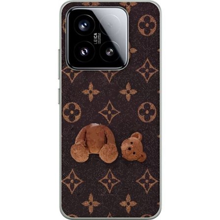 Yhteensopiva Puhelinkuori Xiaomi Xiaomi 15 Graafinen monogrammikuvio, jossa taiteellisesti muotoiltu nalle