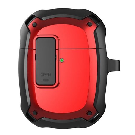 Google Pixel Buds Ett coolt lockskydd som kan snäppas fast - Röd