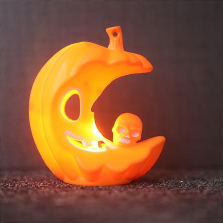 Halloween Candle Lights Ghost Festival Skräck Skull Colorful Pu