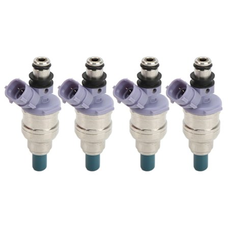 4 stk. / sett drivstoffinjektorer for bil, injeksjon 23 lbs/time 23250‐50010 erstatning for Mazda B2600 MPV 2.6L
