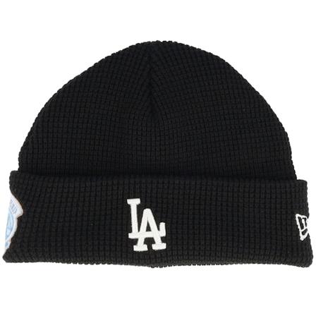 New Era - MLB Nero cuff Beanie - Los Angeles Dodgers Short Beanie Black Cuff @ Hatstore
