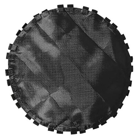 1 st Svart Trampolin Ersättningsmatta Trampolin Rund Matta med Krokar