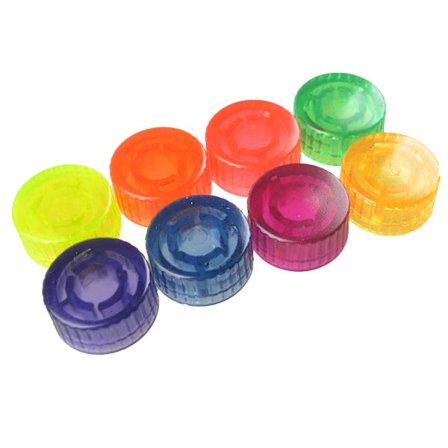 Färgglada Gitarr Effektpedal Fotpedalsknappar Gitarr Effekt Fot Nagelkapslar