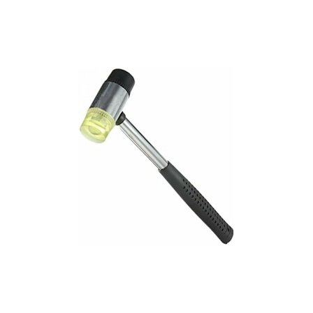 Kaksipuolinen vasara, 25 mm halkaisijaltaan - Kumivasara nahkatöihin DIY-sektorilla