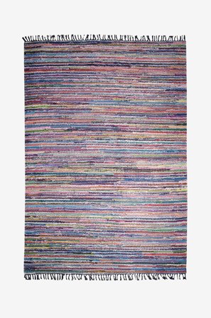 InHouse Group - Räsymatto Michigan - Monivärinen - Puuvilla- & räsymatot - 130X190 - - Homeroom