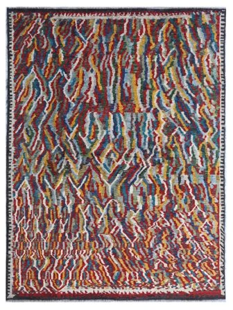 Moroccan Berber - Afghanistan Hand Knotted 177X238 Rug Afghanistan