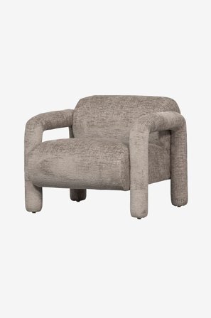 WOOOD - Lænestol Lenny - Grå - Lænestole - Fra Homeroom