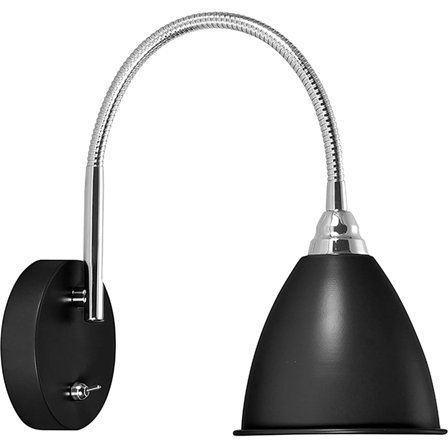 Armaturhantverk - Vegglampe Smögen Svart