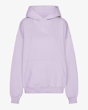 Organic Oversized Hood - Soft Lavender