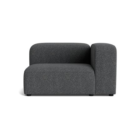 Milo XL hjørnemodul, højrevendt - Puente Grå/Blå - 100x130x72 - Sofa