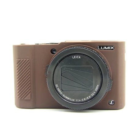 Silikoneovertræk til Panasonic Lumix DMC LX10 - Kaffe