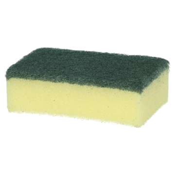 KJØKKENSVAMP GUL/GRØNN LITEN
