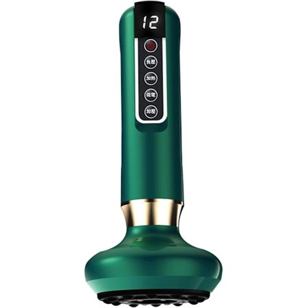 Koppningsset, Gua Sha Massage, Värme- och Tryckavlastning med 12 Inställningar, Smart Portabel Koppning, Uppladdningsbart Koppningsmassageverktyg