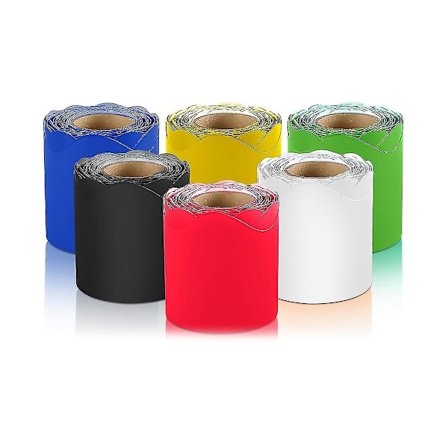 Aaltopahvinen ilmoitustaulun reunus, luokan reunus ilmoitustaululle ja luokan sisustukseen, 36 jalkaa per