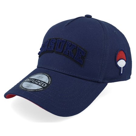 Difuzed - Blauw adjustable Cap - Naruto Classic Sasuke A-Frame Adjustable @ Hatstore