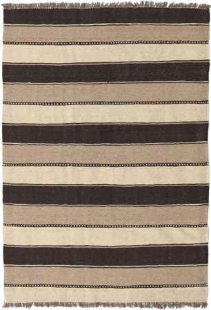 Kilim Rug Oriental Brown/Orange (Wool, Persia)