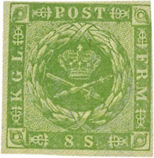 Danmark 1854 - AFA 5 - Ubrugt