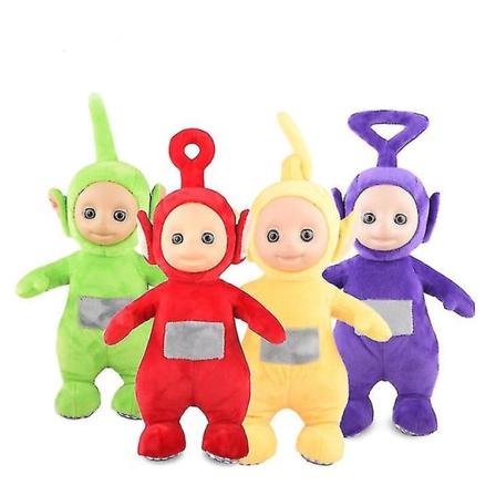 25 cm Teletubbies Early Education Plys legetøj-plys Doll_aa 4PCS