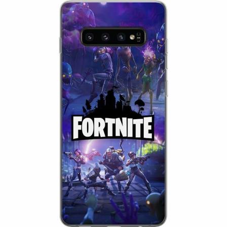 Samsung Galaxy S10 Genomskinligt Skal Fortnite