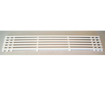 Hanestrom Ventilation grill 60x10 cm White - Universalt kylskåpsgaller 60 x 10 cm
