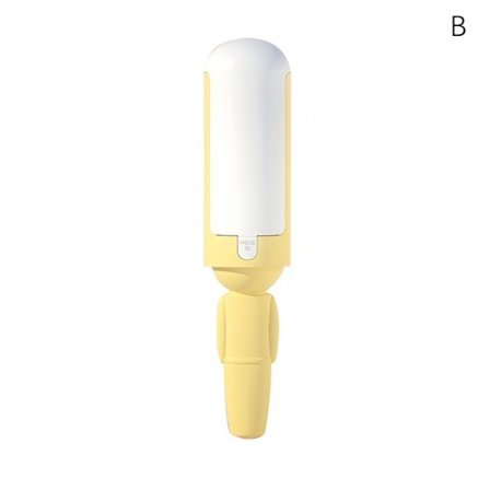 Husdjurshårborttagare Manuell Rolling Animal Hair Remover Borste Gul