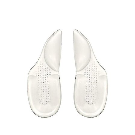 2 stk. Fodsålsindsatser til lindring af hæl smerter - Klart, blødt og behageligt